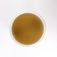 BIG JADE EARRING - fehér tea