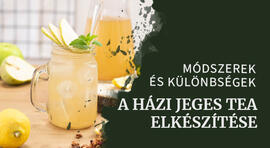Hogyan készítsünk frissítő és finom jeges teát