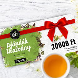 Ajándék utalvány 20000 ft értékben